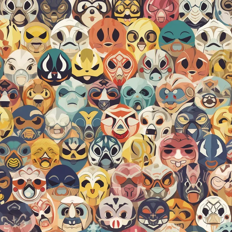 Cute Mini Masks Patterns