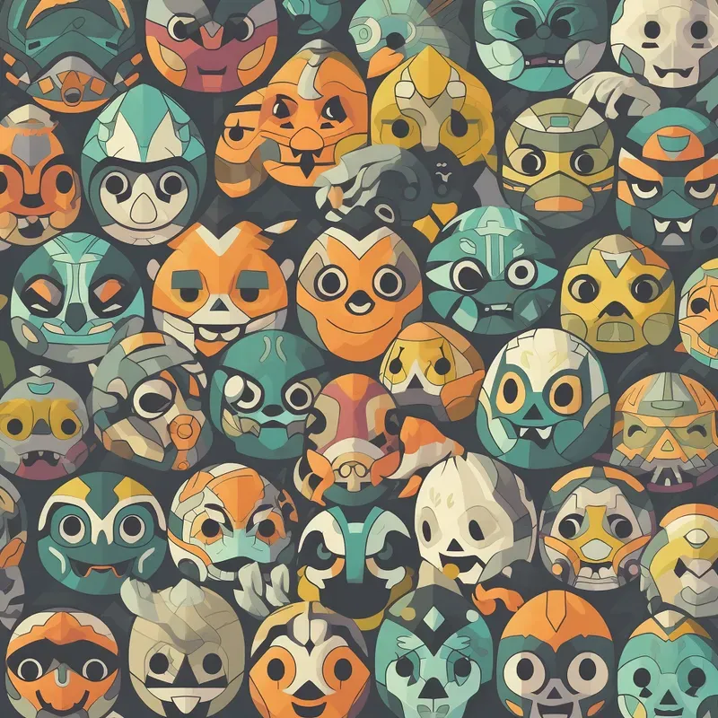 Cute Mini Masks Patterns