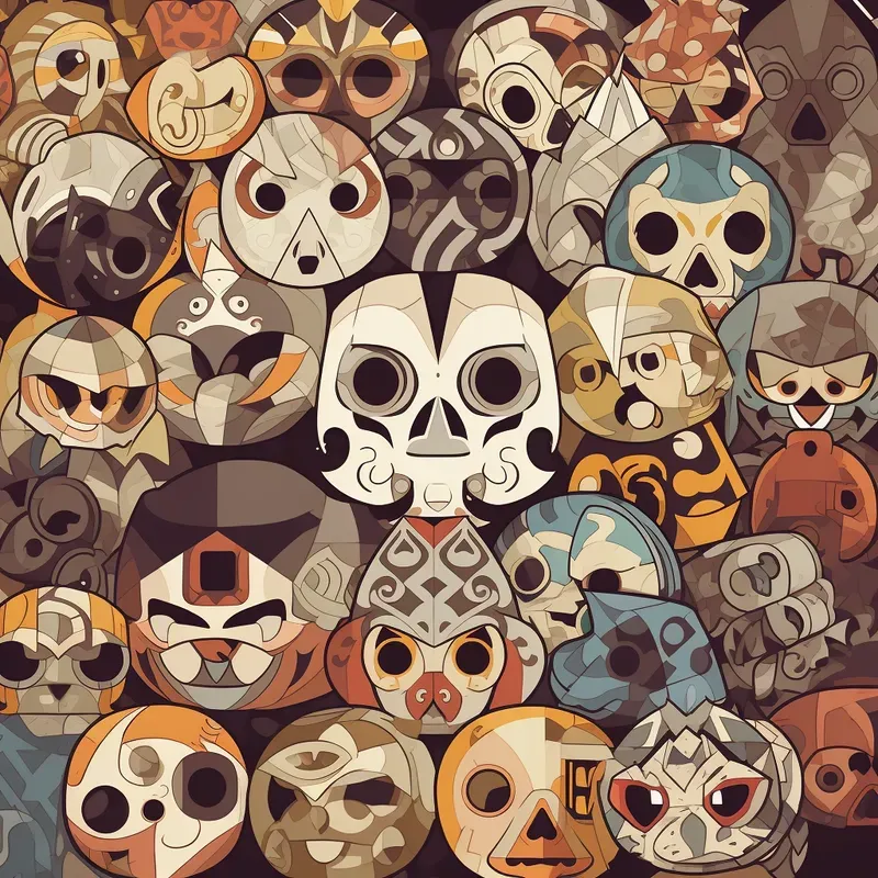 Cute Mini Masks Patterns