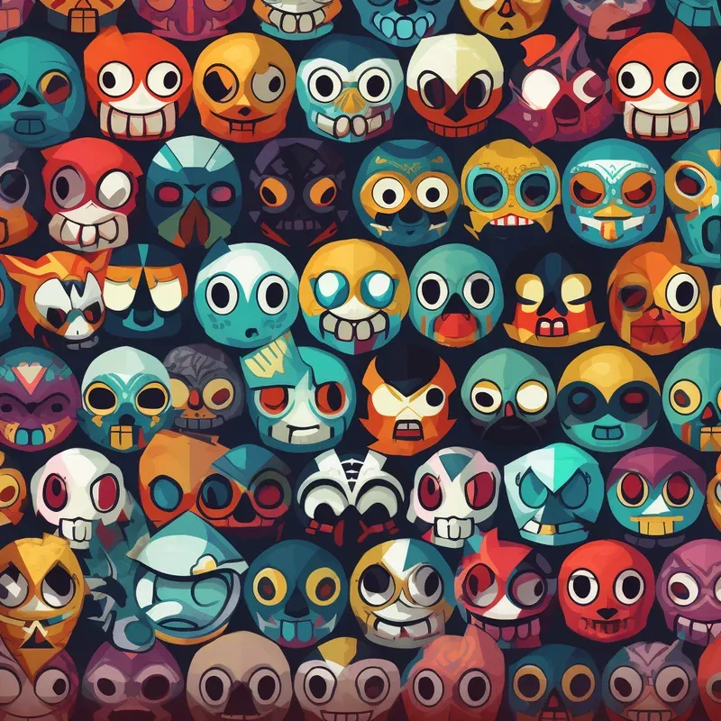 Cute Mini Masks Patterns