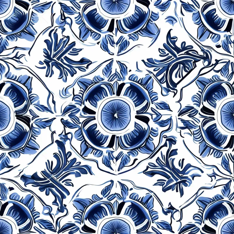 Azulejo Tile Pattern Designs