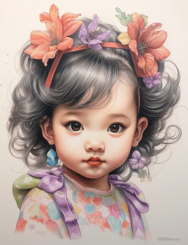 Cute Colored Pencil Drawings