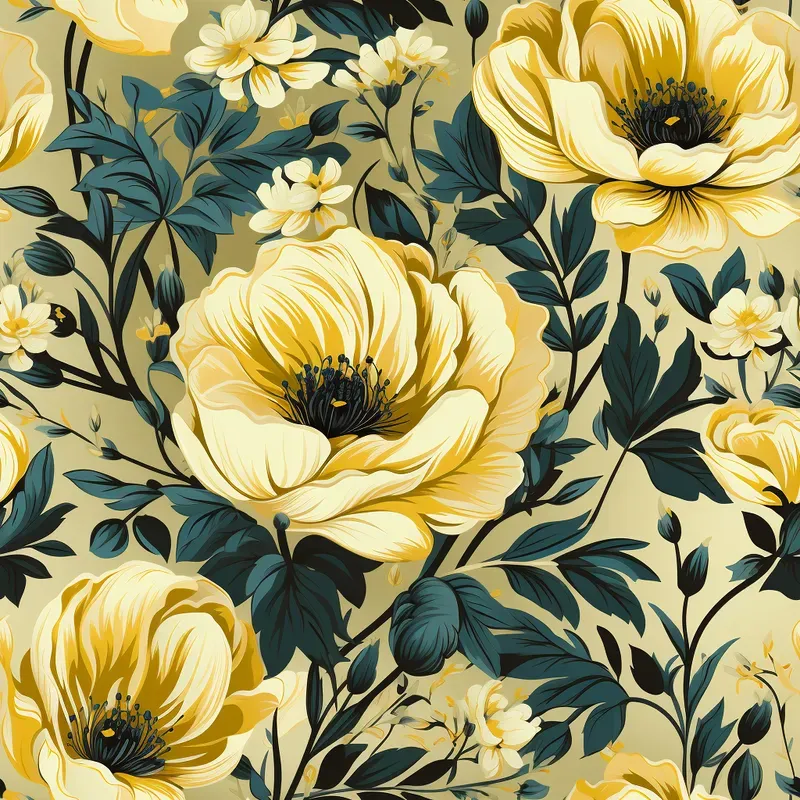 Delicate Floral Patterns