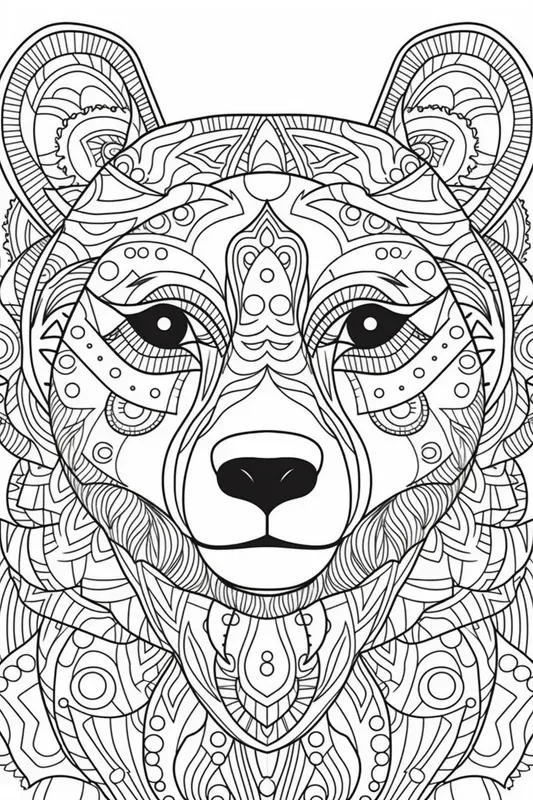 Animal Mandalas Coloring Pages