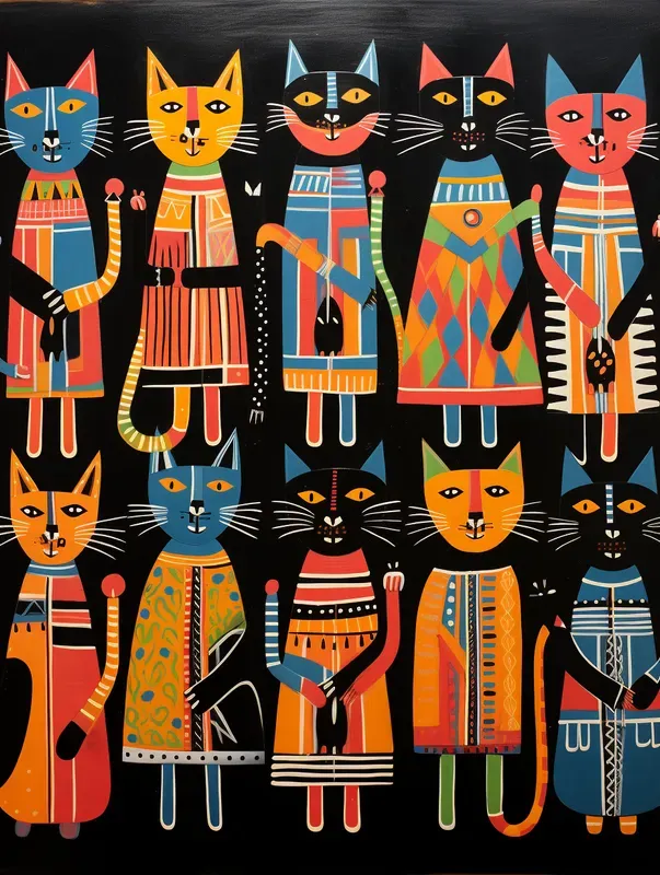 Whimsical Folk Art