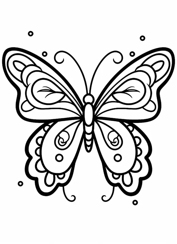 Kawaii Floral Animal Coloring Pages