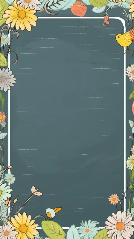 Teachers Day Frame Flowers