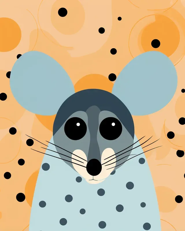 Animals Polka Dots