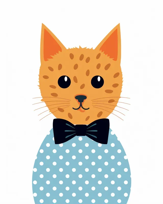 Animals Polka Dots