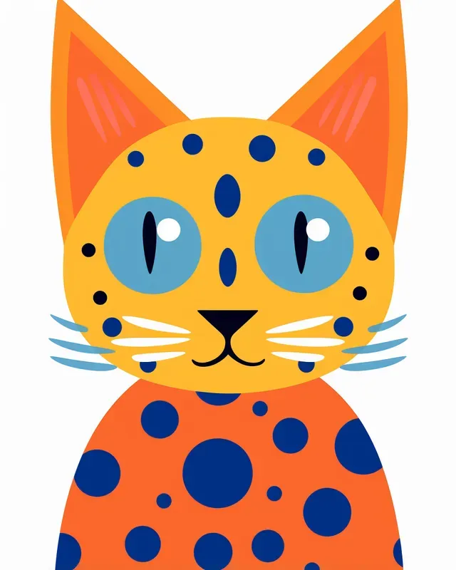 Animals Polka Dots
