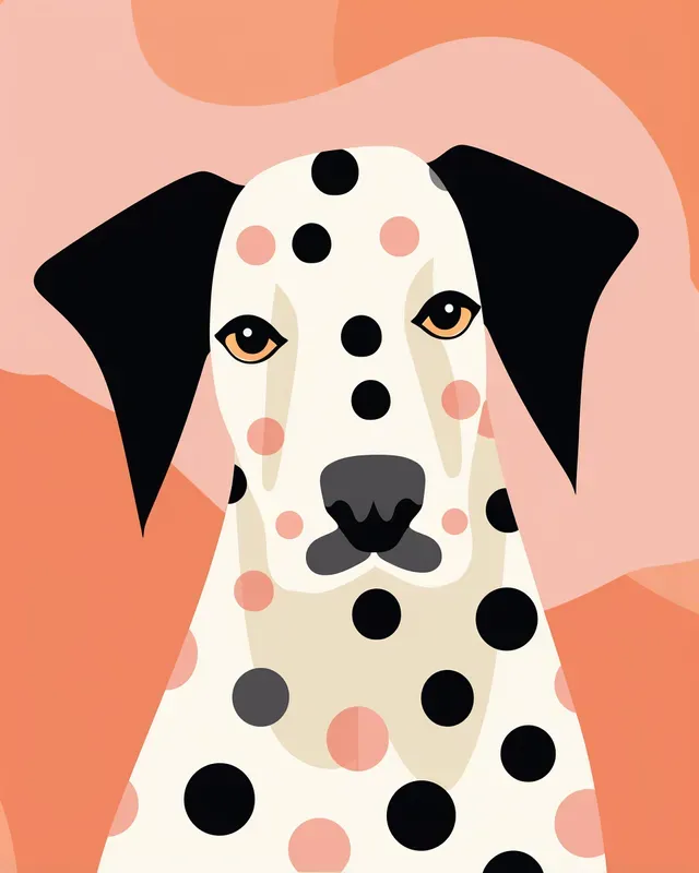 Animals Polka Dots