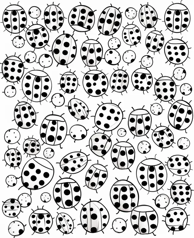 Cartoon Doodle Coloring Pages