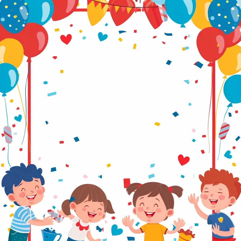 Kids Frame Templates Events