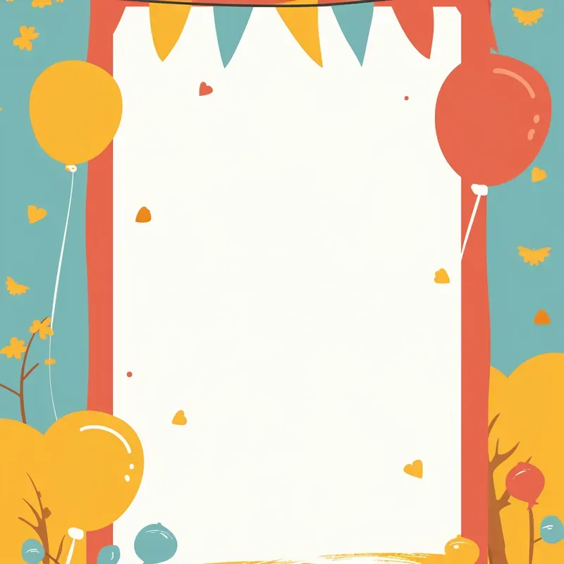 Kids Frame Templates Events