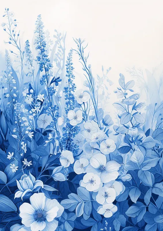Botanical Flowers Blooms Paintings