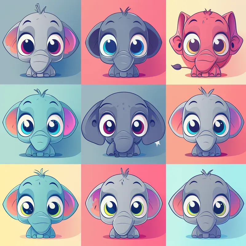 Cute Social Media Emojis Sets
