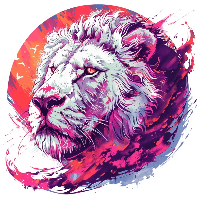 Rounds Cartoon Animal Aesthetic Cliparts