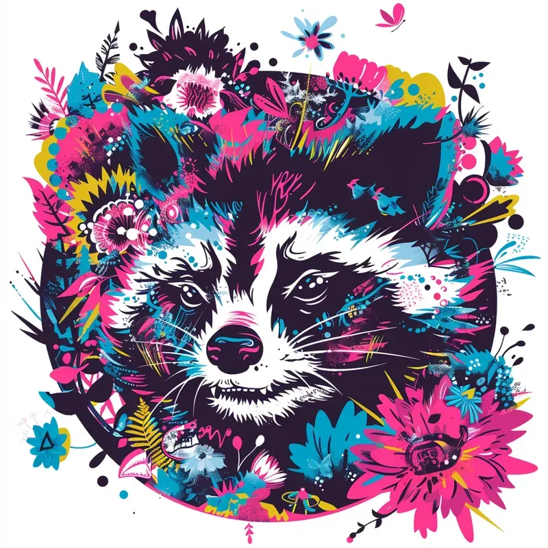 Rounds Cartoon Animal Aesthetic Cliparts
