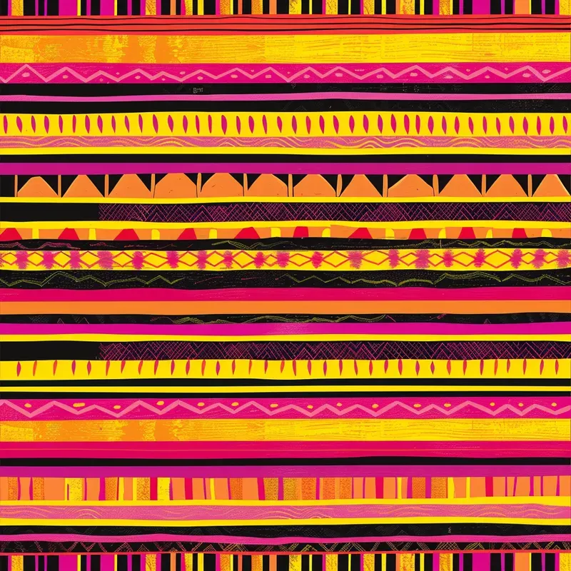 Bohemian Smooth Lines Patterns