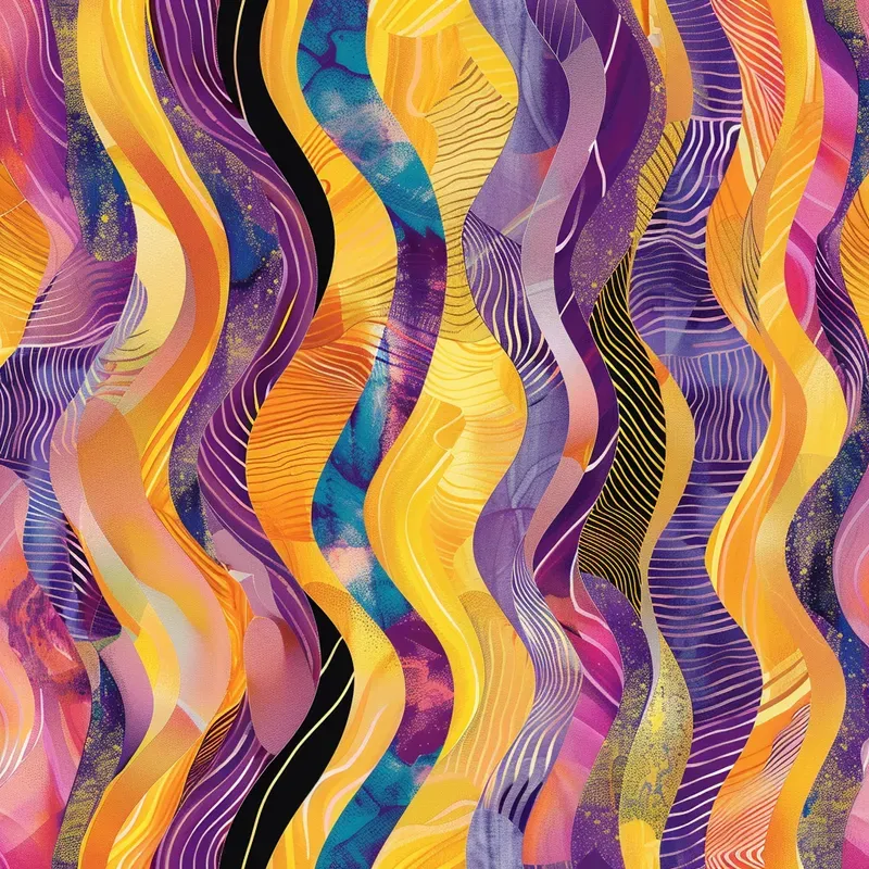 Bohemian Smooth Lines Patterns