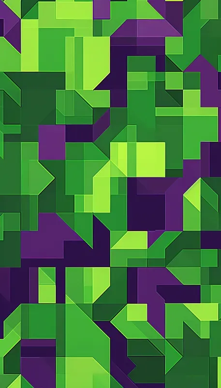 Pixel Video Game Patterns