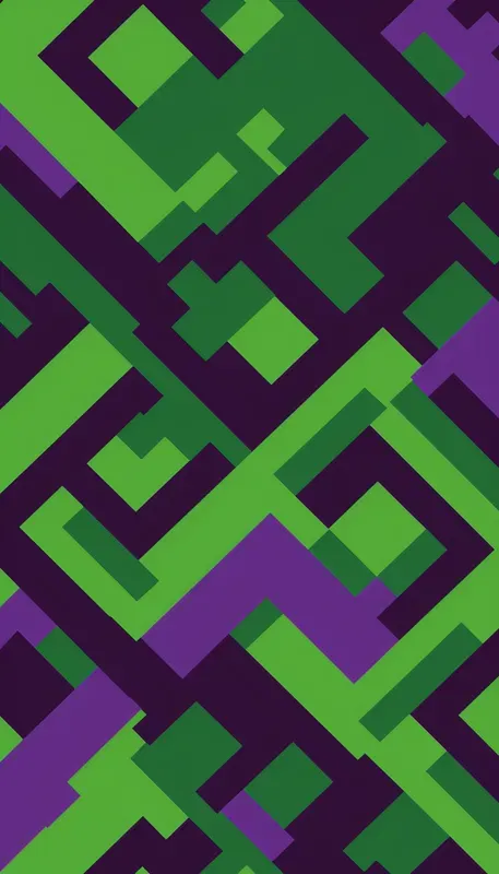 Pixel Video Game Patterns