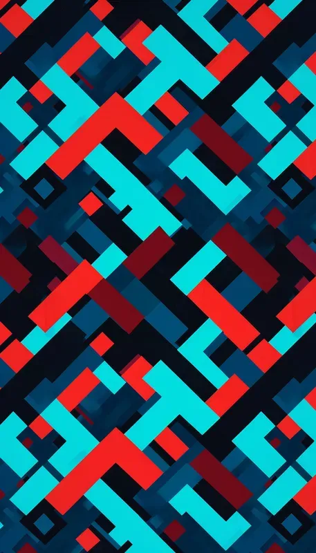 Pixel Video Game Patterns