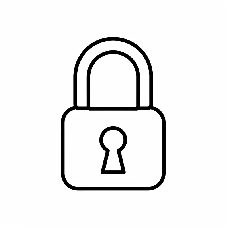 Simple Line Drawing Icons
