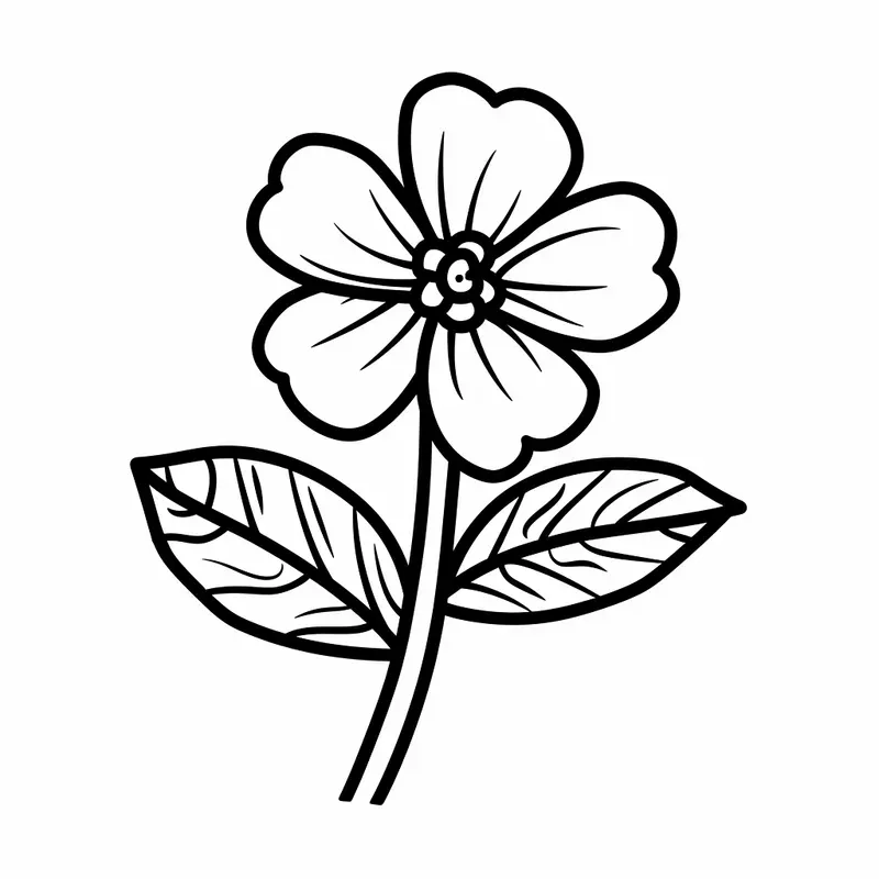 Simple Line Drawing Icons