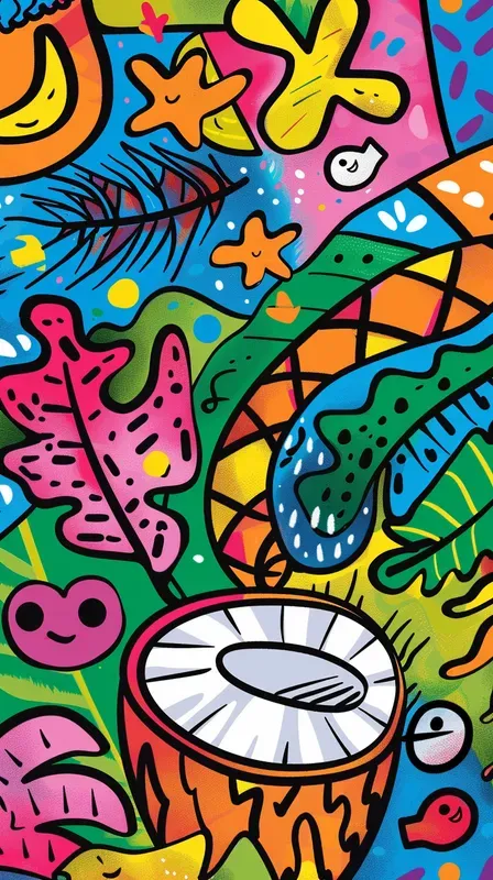 Doodle Graffiti Illustration Wallpapers