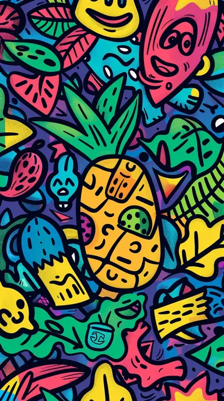 Doodle Graffiti Illustration Wallpapers