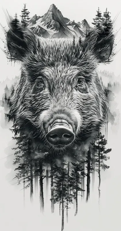 Animal Forest Tattoos