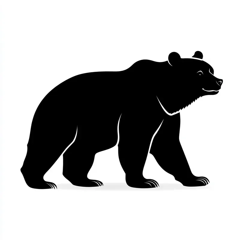 Vector Black Minimalist Svg Illustrations