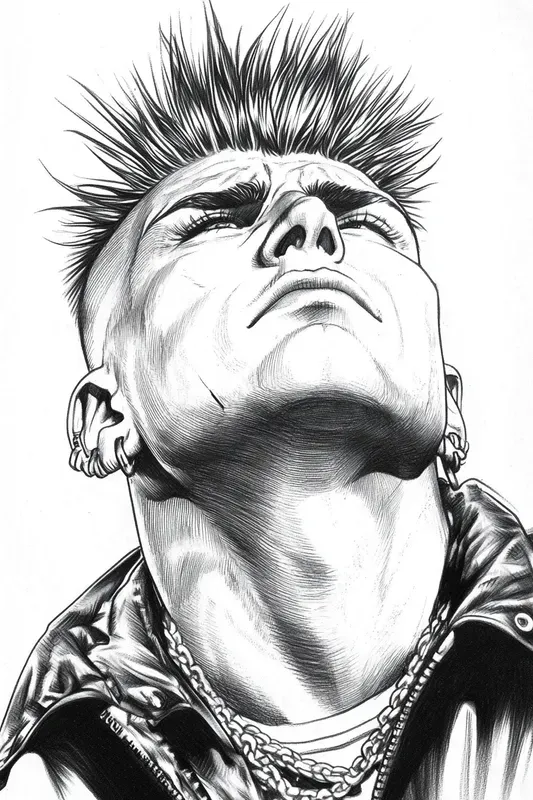 Tattoo Stencil Illustrations