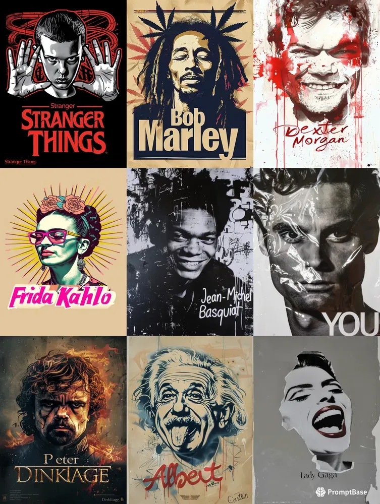 Celebrity Posters With Names