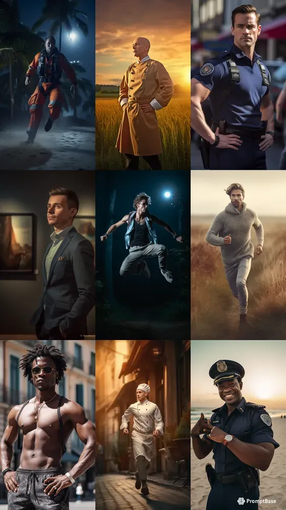 Handsome Man In Jobsets As Stock Photos