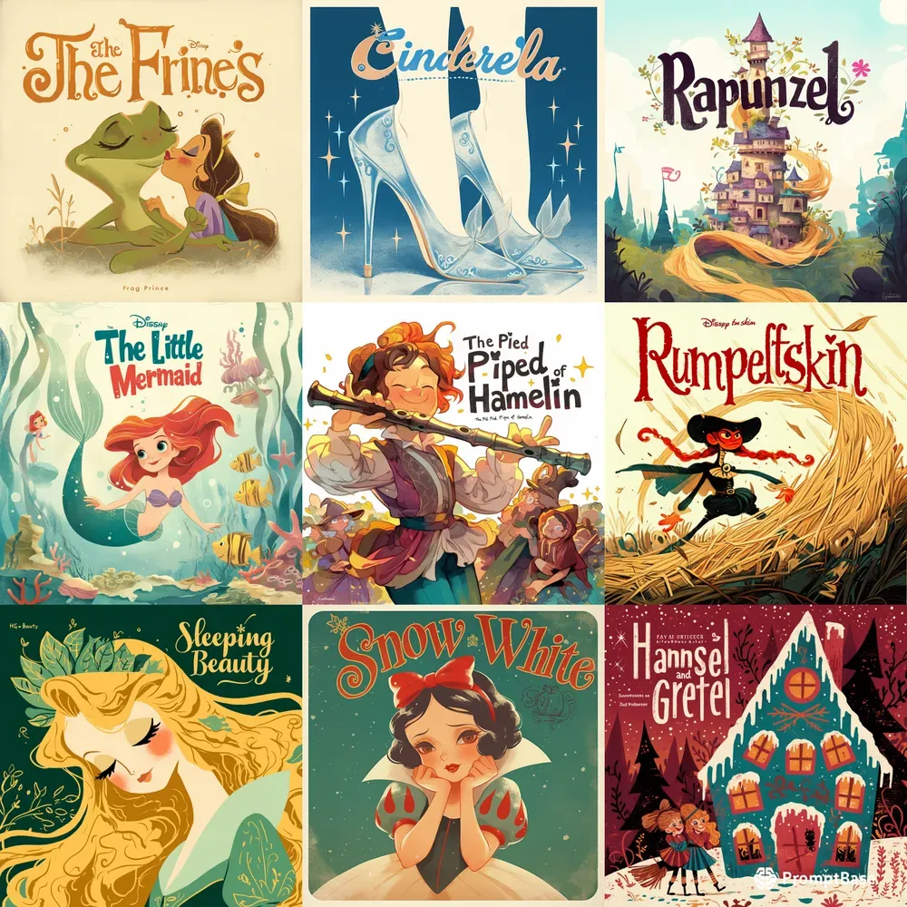 Childrens Book Covers Disney Style