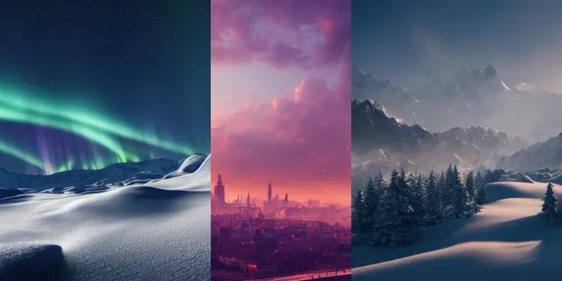 Landscapes generated by undefined