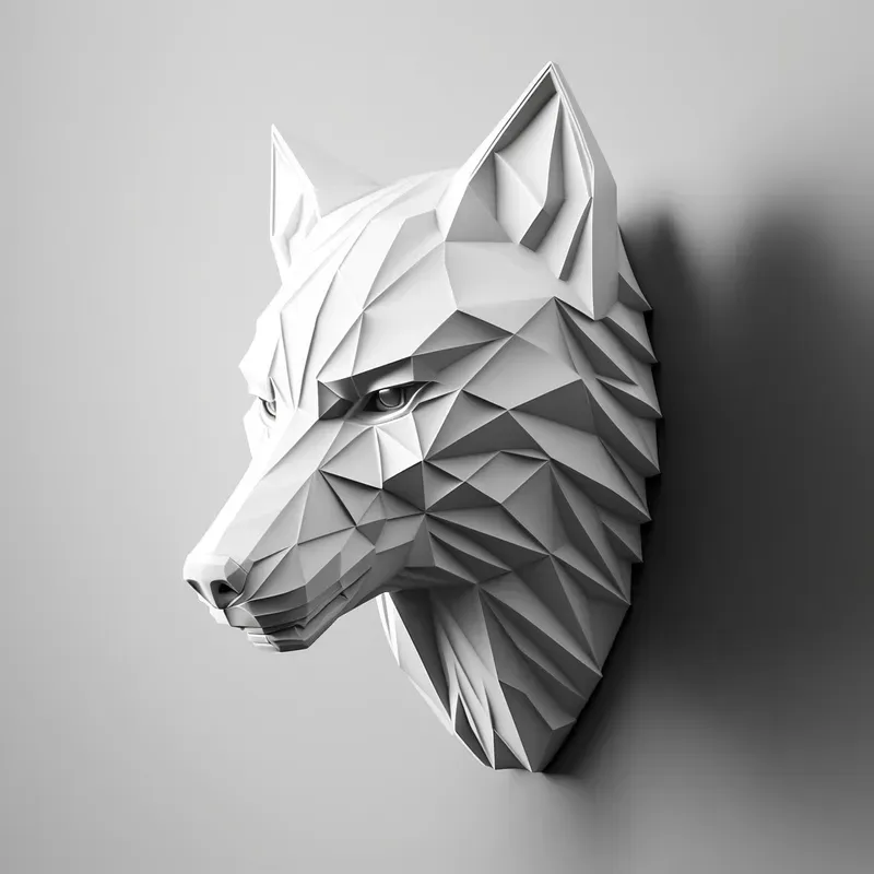 Ceramic Geometric Heads