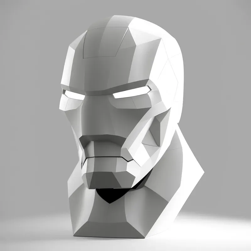 Ceramic Geometric Heads