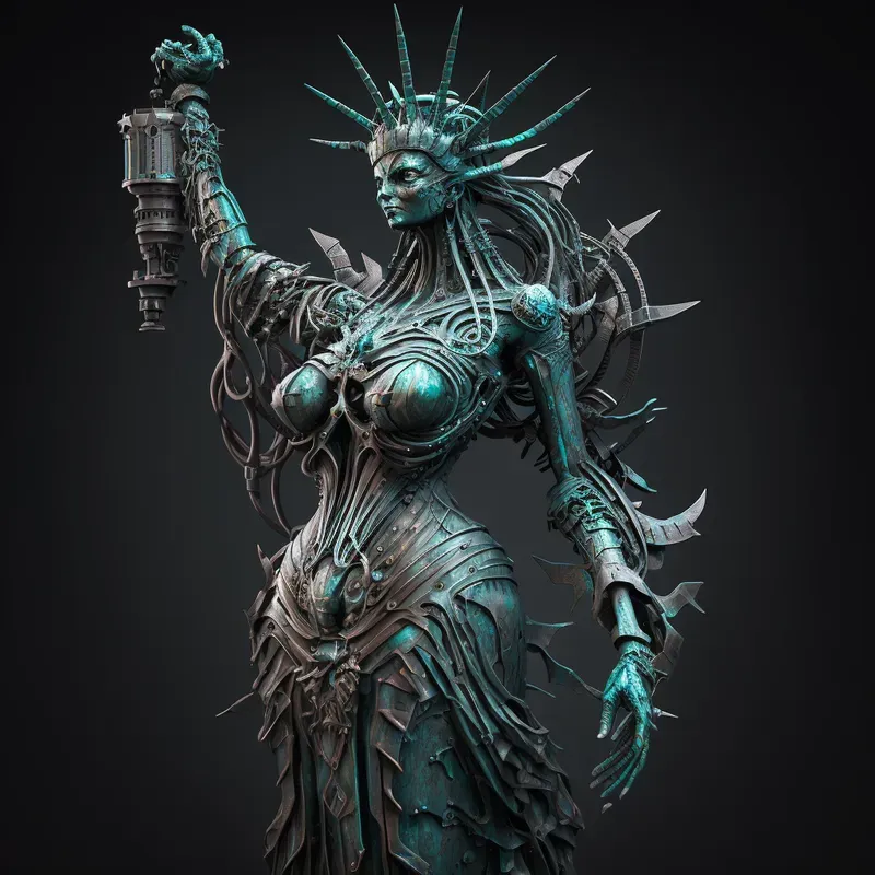 Sifi-noir Sculptures