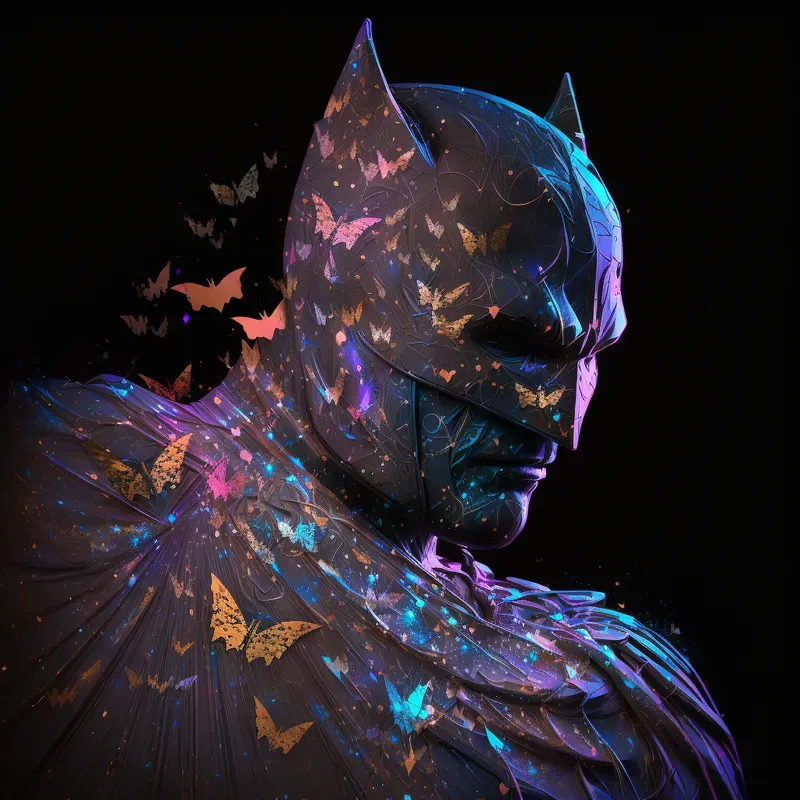 Ethereal Neon Particles