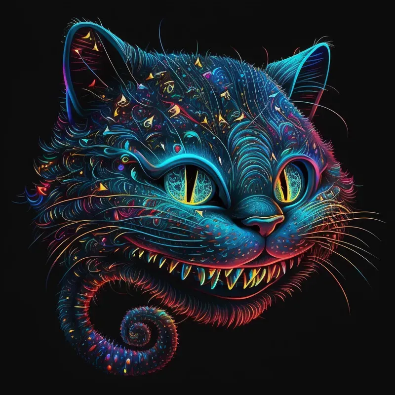 Ethereal Neon Particles