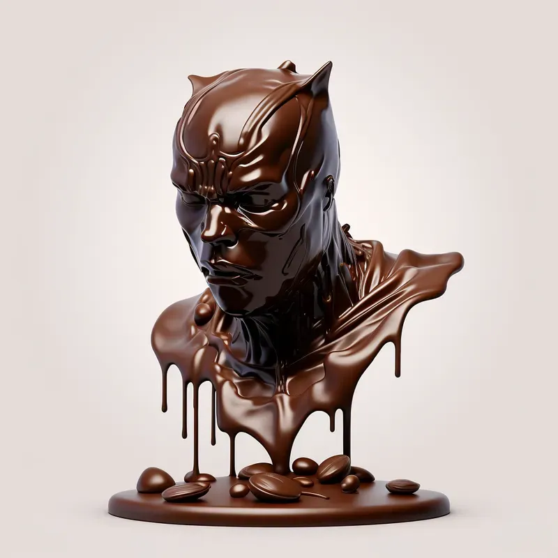 Sweet Melted Chocolate Sculptures