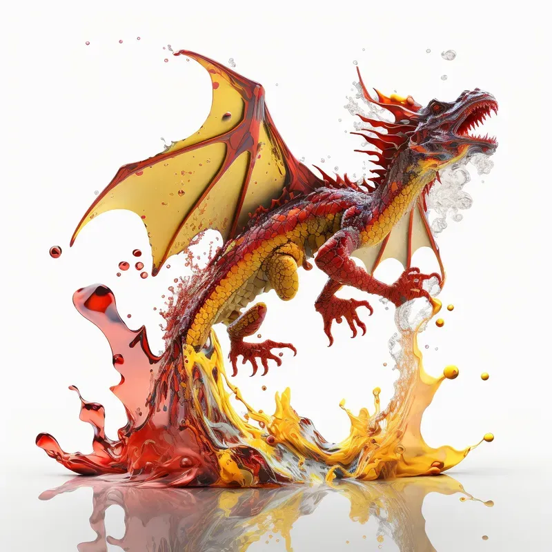 Liquified Splashing Sculptures
