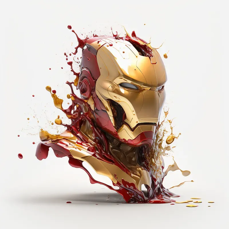 Liquified Splashing Sculptures