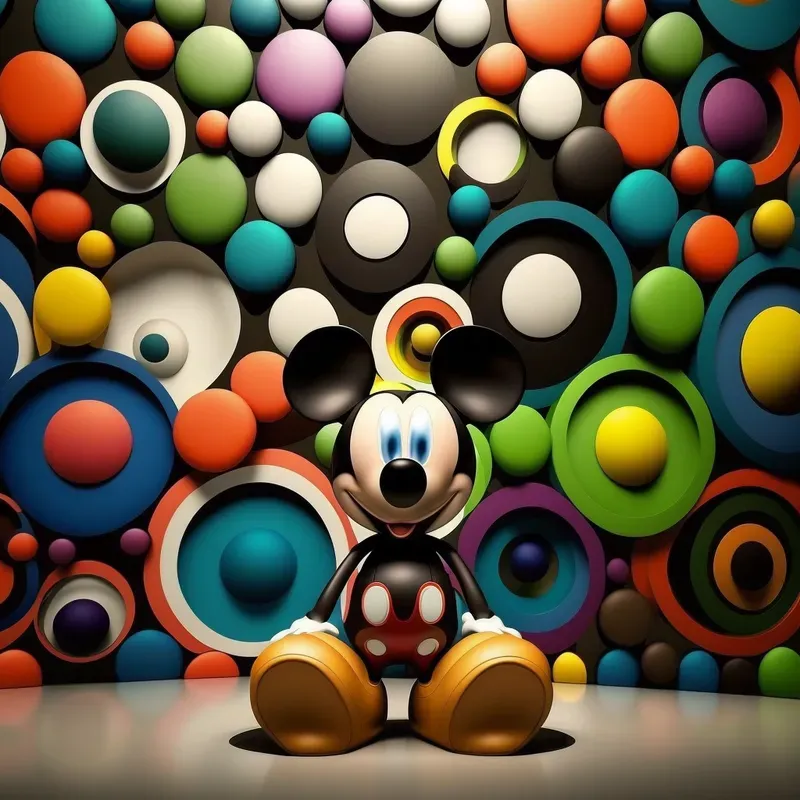 3D Japanese Pop Art