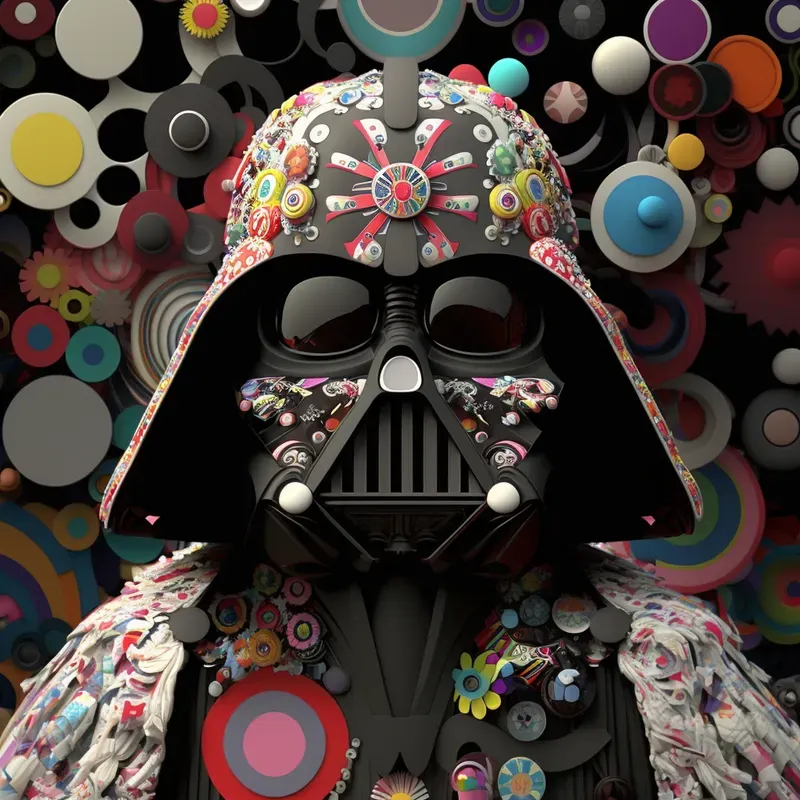3D Japanese Pop Art