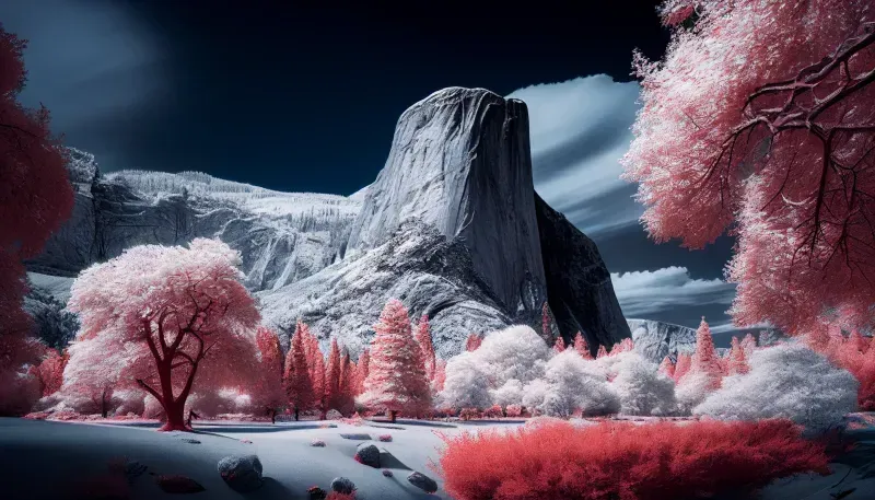 Thermal Landscape Photographs