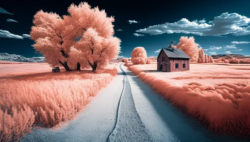 Thermal Landscape Photographs